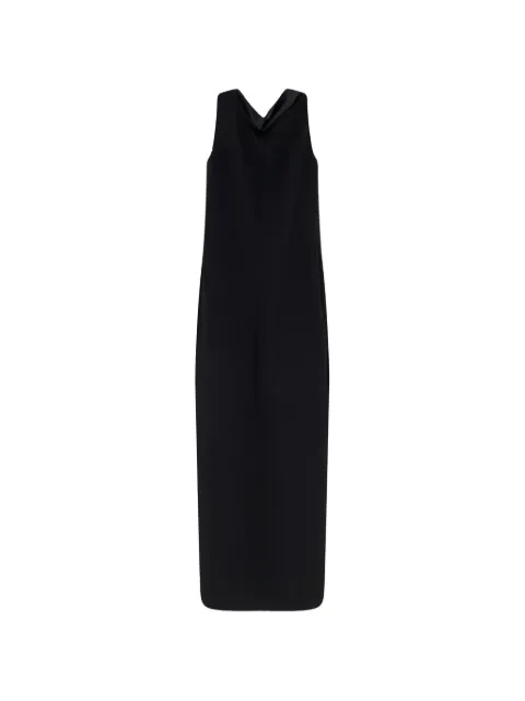 Max Mara cowl sleeveless dress Black 2611221074600