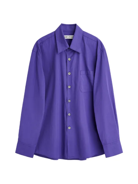 OUR LEGACY Above pocket shirt Purple M2262AD