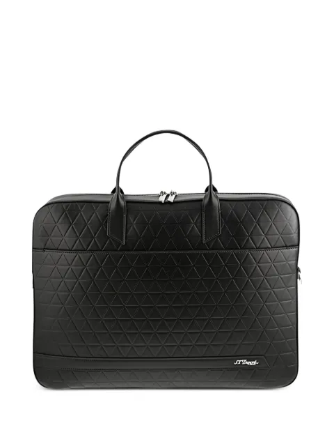 S.T. Dupont Firehead leather document holder Black D160005