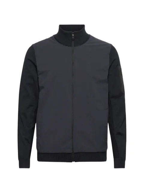 BOSS zip patch jacket Black 34057442402