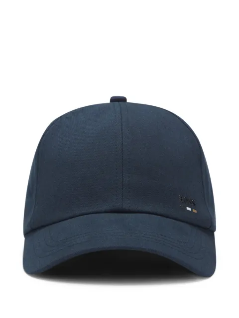 BOSS Zed logo strap baseball cap Blue 50556435