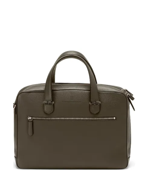 Graf von Faber-Castell top-handle briefcase Brown 118684