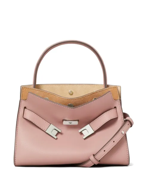 Tory Burch petite Lee Radziwill double bag Pink 178963