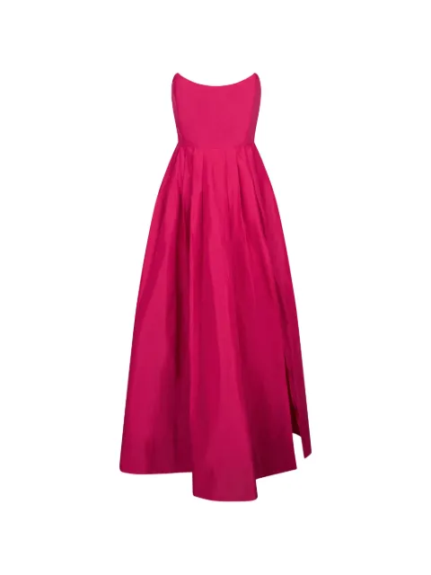 LIU JO long taffeta dress Pink CA6347T2899
