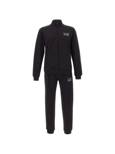 Ea7 Emporio Armani zip logo tracksuit Black 7M001318AF13512UC001