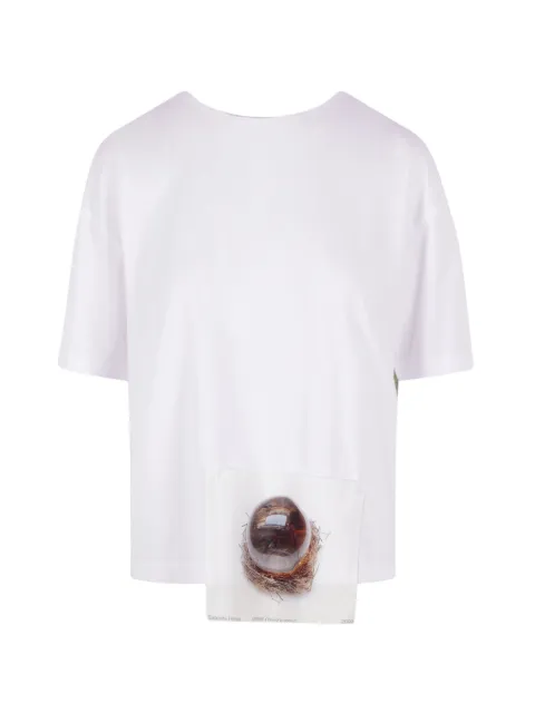 Maria Calderara graphic-print T-shirt White V103CT18