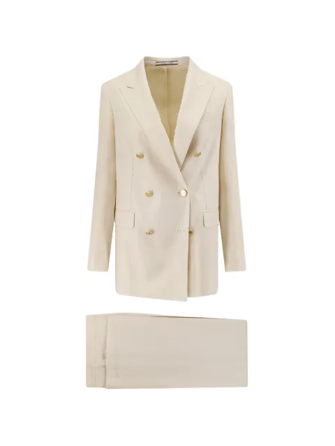 Tagliatore double-breasted suit Neutrals TJASMINE10BAD340021EA959