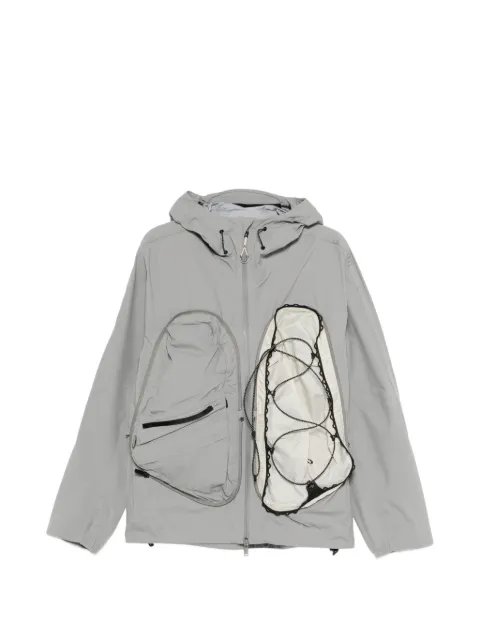 Oakley Latitude Veil Slingpack hooded jacket Grey FOA407866