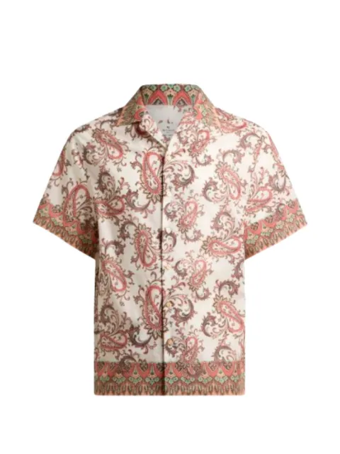ETRO paisley floral shirt Neutrals MRIC001399SP5H7