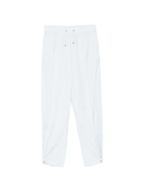 Herno drawstring-fastening trousers Blue PT000031D12431SZ