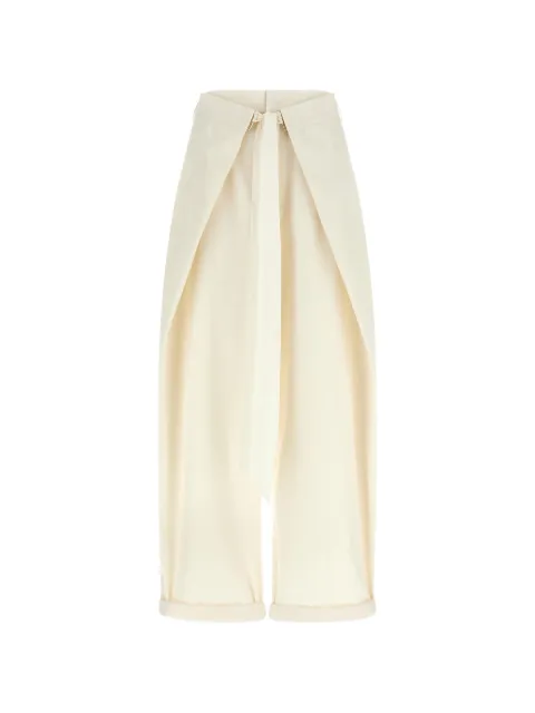 DARKPARK Stella flap trousers Neutrals WTR35FAC510002