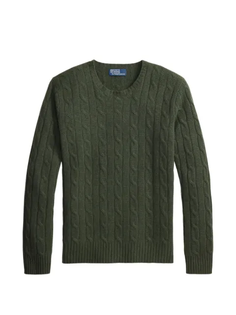 Polo Ralph Lauren cable-knit cashmere sweater Green 710876728540