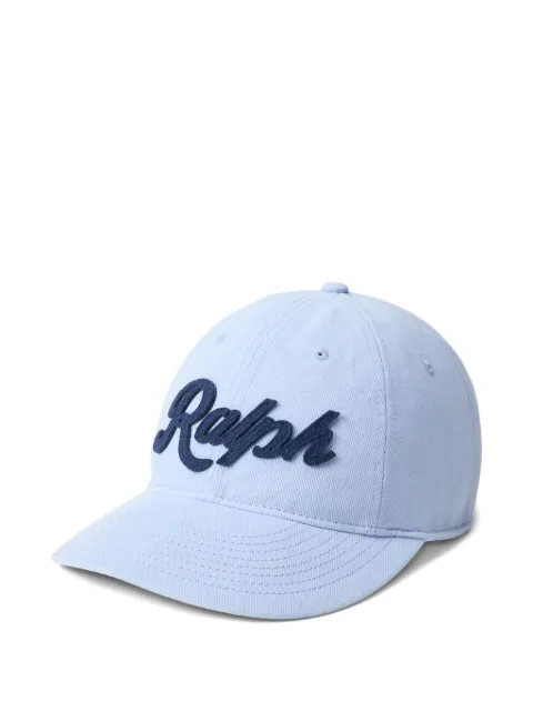 Polo Ralph Lauren logo-patch baseball cap Blue 710P04900503
