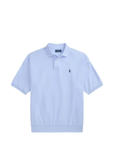Polo Ralph Lauren ribbed polo shirt Blue 710B18907005