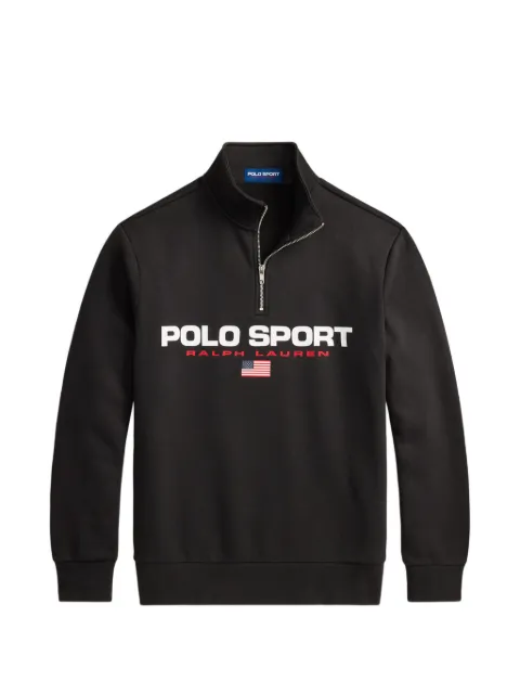 Polo Ralph Lauren logo-print sweatshirt Black 710B15094006