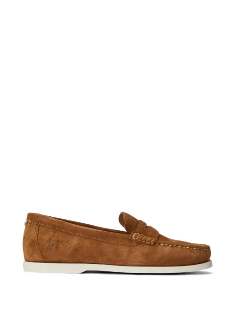 Polo Ralph Lauren Merton suede penny loafers Brown 803945275