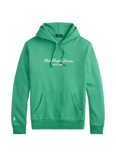 Polo Ralph Lauren logo-embroidered hoodie Green 710B26089001