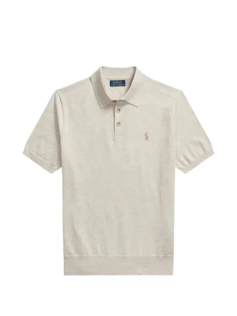 Polo Ralph Lauren cotton polo-collar jumper Neutrals 710980682504
