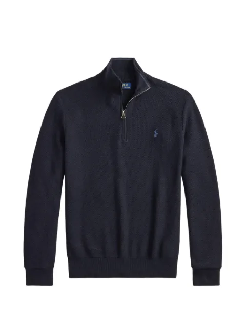 Polo Ralph Lauren quarter-zip sweater Blue 710B18060004