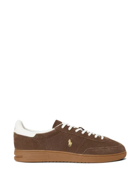 Polo Ralph Lauren Bedford embossed suede sneakers Brown 809P09752001