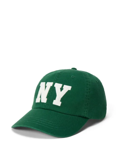 Polo Ralph Lauren NY patch twill ball cap Green 710972675501