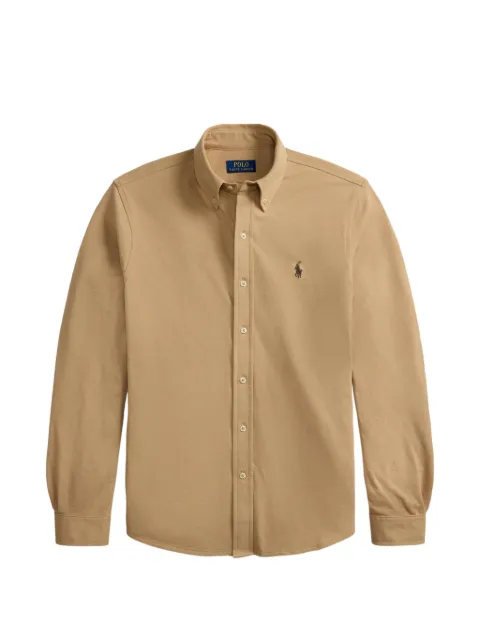 Polo Ralph Lauren button-down embroidered shirt Neutrals 710654408503