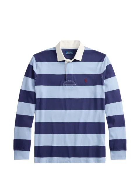 Polo Ralph Lauren rugby striped polo shirt Blue 710717116508
