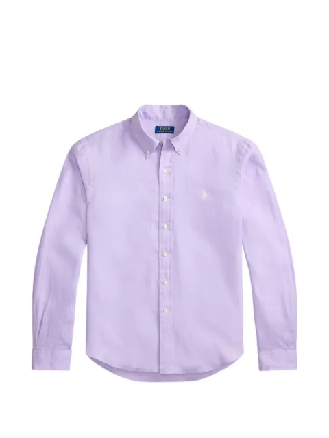 Polo Ralph Lauren embroidered-Pony shirt Purple 710966294521