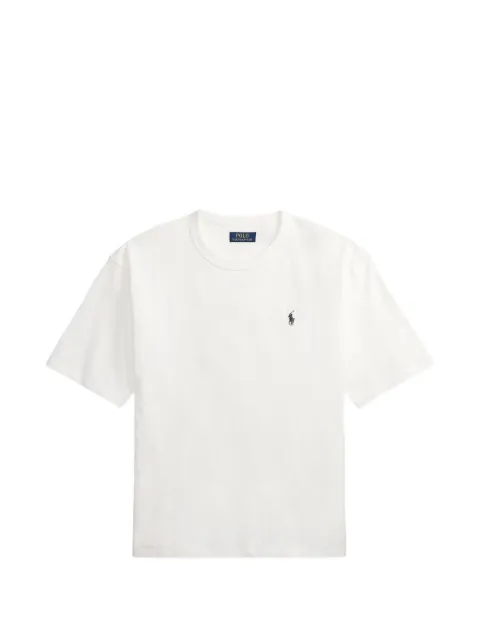 Polo Ralph Lauren embroidered logo T-shirt White 710A12979007
