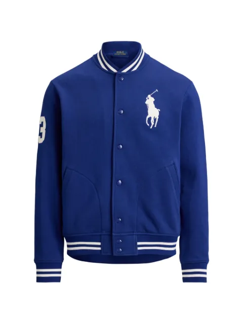 Polo Ralph Lauren fleece baseball jacket Blue 710951717502