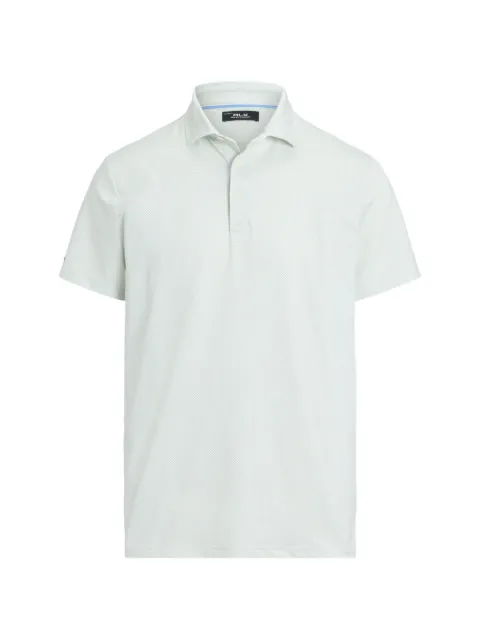 RLX Ralph Lauren geometric-print polo shirt Green 785B21547
