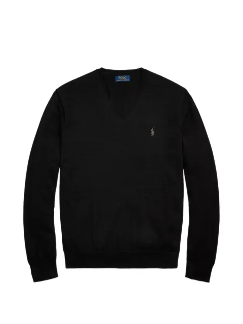 Polo Ralph Lauren V-neck sweater Black 710941105004