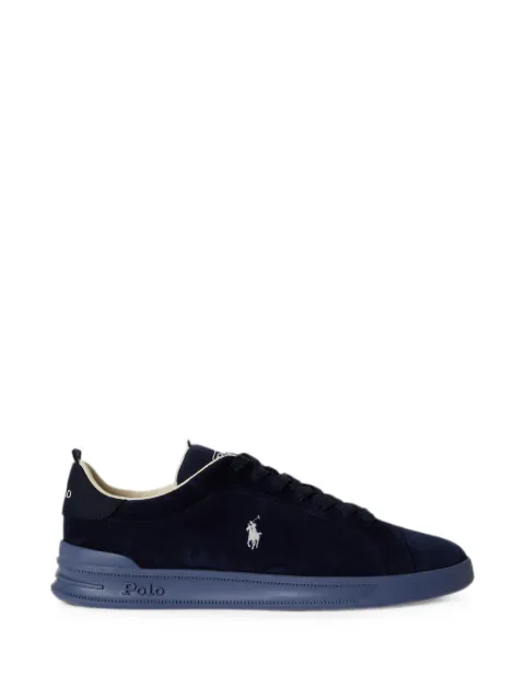 Polo Ralph Lauren logo-embroidered suede sneakers Blue 809P13080001