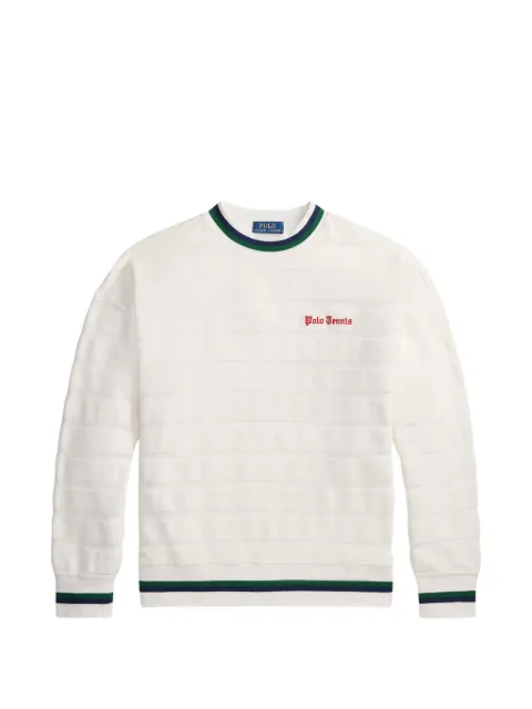 Polo Ralph Lauren crew-neck sweatshirt Neutrals 710B19624001