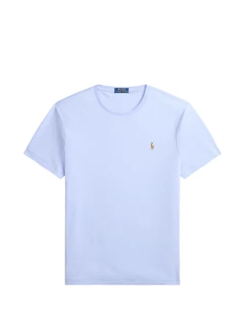 Polo Ralph Lauren logo-embroidered T-shirt Blue 710740727506