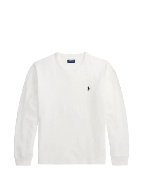 Polo Ralph Lauren logo-embroidered sweatshirt White 710B18909002