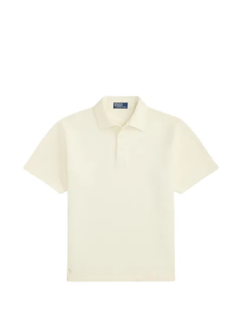 Polo Ralph Lauren textured polo shirt Neutrals 710B18542001