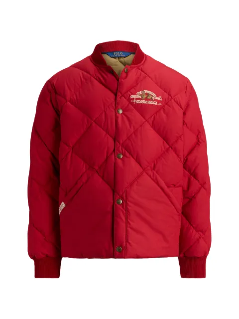 Polo Ralph Lauren Gysr quilted bomber jacket Red 710B23067001