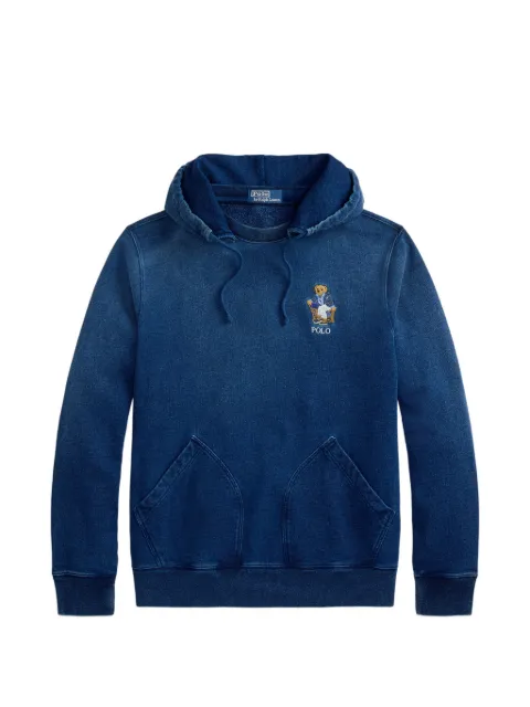 Polo Ralph Lauren logo-embroidered hoodie Blue 710B18563001