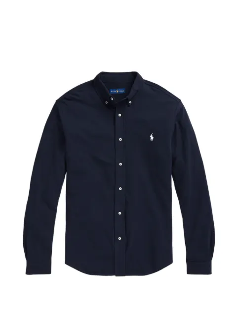 Polo Ralph Lauren embroidered featherweight mesh shirt Blue 711654408