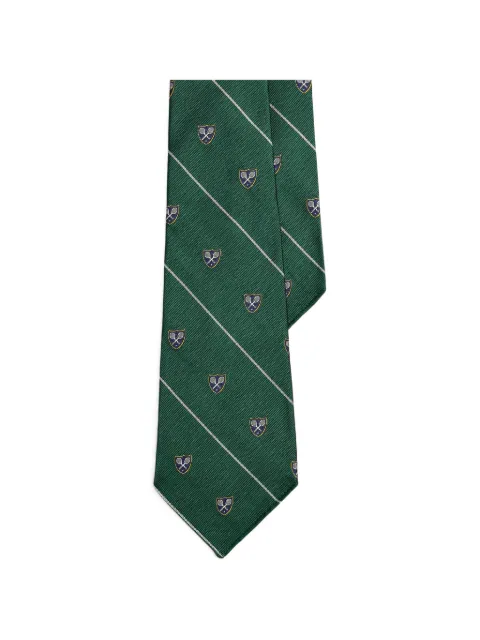 Polo Ralph Lauren striped silk tie Green 712B18801001