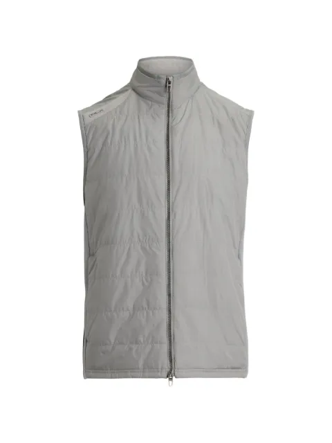 RLX Ralph Lauren zip-up quilted gilet Grey 785A96859