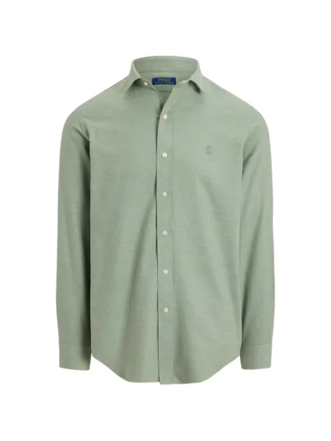 Polo Ralph Lauren logo-embroidered shirt Green 710B22592001