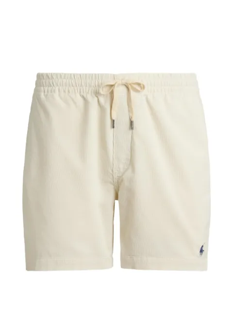 Polo Ralph Lauren corduroy logo-embroidered shorts Neutrals 710B19632004