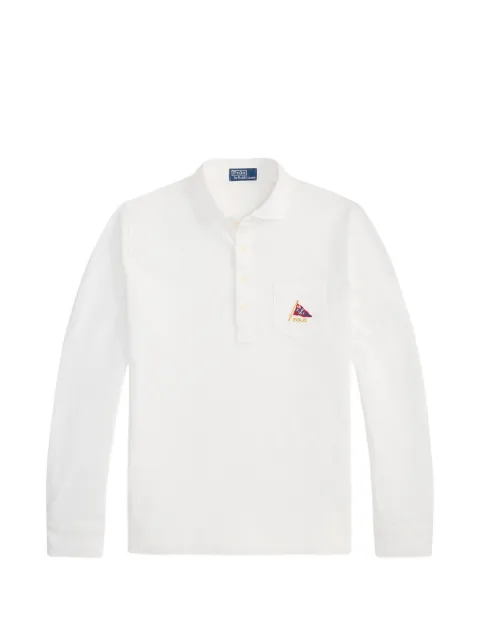 Polo Ralph Lauren embroidered mesh polo shirt White 710B19226002