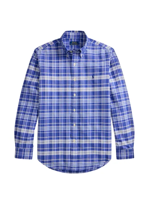 Polo Ralph Lauren plaid oxford shirt Blue 710B22598001