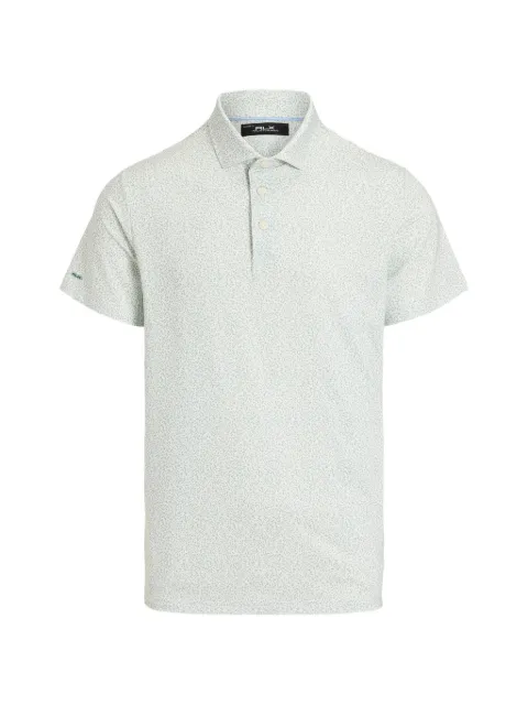 RLX Ralph Lauren leaf-print polo shirt Green 785B21546