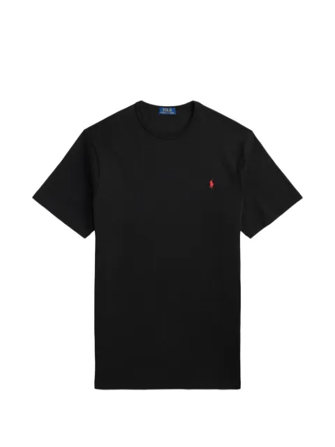 Polo Ralph Lauren embroidered logo-print T-shirt Black 711A12979007
