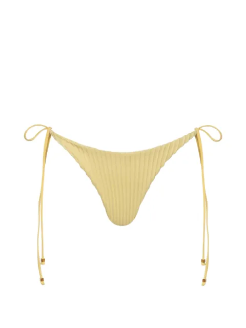 Baobab Roma textured bikini bottom Yellow 6040394