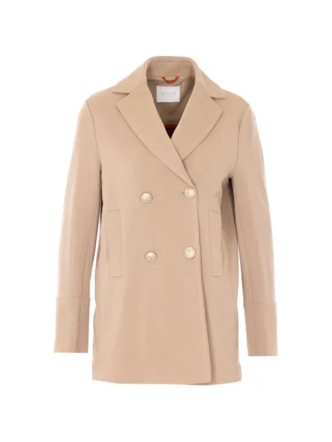 Circolo 1901 double-breasted V-neck jacket Neutrals FD38141163
